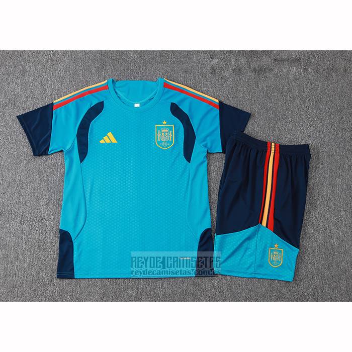 Chandal del Espana Manga Corta 2026-2027 Azul - Pantalon Corto